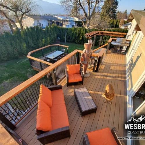  Custom Decks / Patios Construction and Outdoor Living Space Renovations 