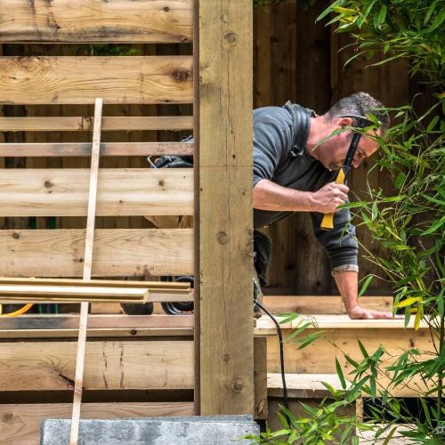  | Custom fence construction to match and extend originally installed fence, Vancouver. | Custom Fences and Fencing Construction 