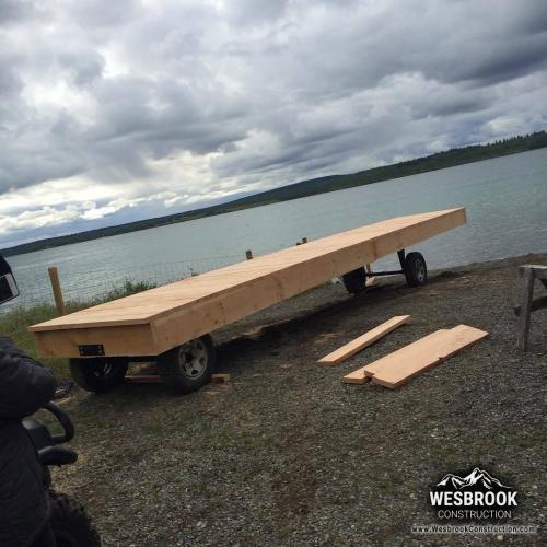  | If you have waterfront property that is in need of a dock, contact us today! We can help you with the details to build a dock that suits your property, and your needs. | Custom Millwork and Carpentry 