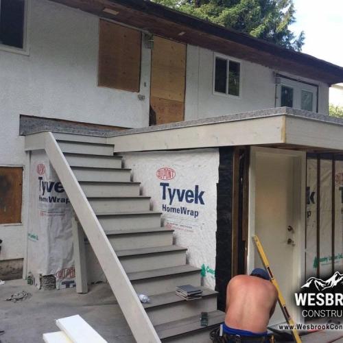  | New structural addition to a single family home in Langley | Structural Additions and New Constructions 